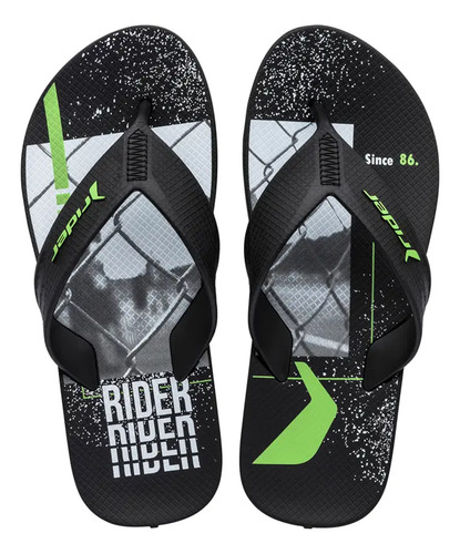 Rider Sandalia Pata Gallo Casual Playa Alberca Hombre 84906