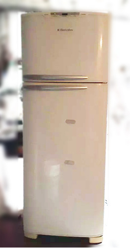 Heladera Frost  Electrolux Df46 Blanca  Freezer 402l 220v