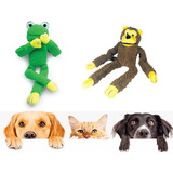 Kit Coleção Animais Pelúcia Pet Pra Cachorro Brinquedo 