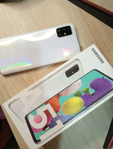 Samsung Galaxy A51 128 Gb Prism Crush White 4 Gb Ram Sm-a51