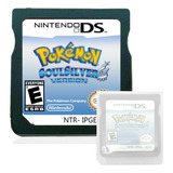 Cartão De Jogo Pokemon Soulsilver Ndsi Ndsl Nds 3ds 2ds