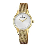 Reloj Festina Mademoiselle Dorado Piedras Mujer F20495.1