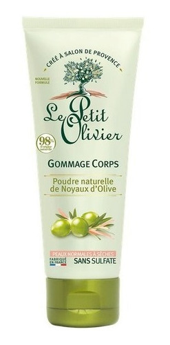 Exfoliante Corporal Cuesco Y Aceite Oliva Le Petit Olivier