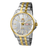 Relógio Orient 469tt043f S1sk Automatic Misto 469tt043 Prata