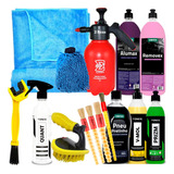 Kit Limpeza Iniciante Detalhamento Moto Carro Vonixx