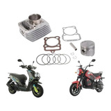 Kit Cilindro Motonetas 150cc Bit150 Ws150 Trn150 Ds150 Gs150