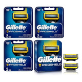 Gillette Fusion Proshield - Kit Com 4 Embalagens Com 2 Unid