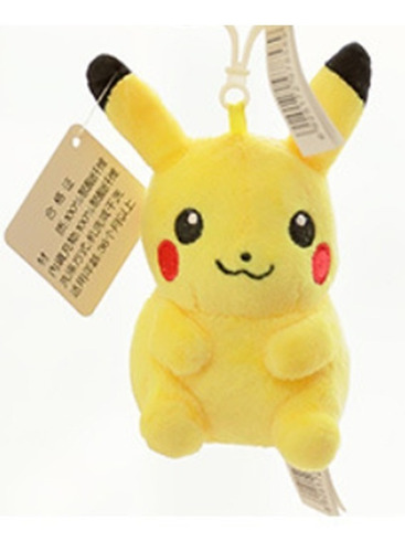 Peluche Llavero Pokémon Pikachu 12 Cm Takara Tomy Original 