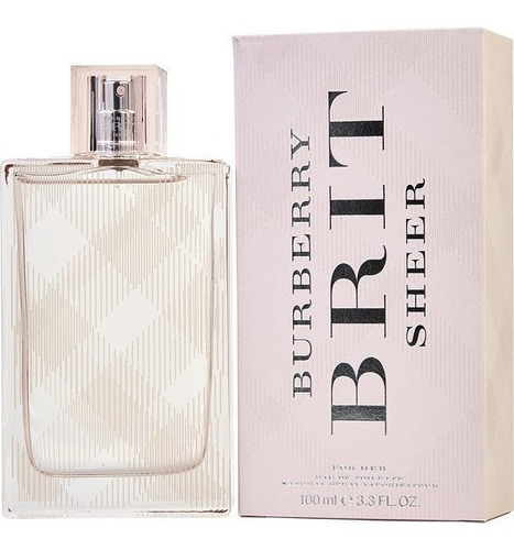 Perfume Loción Burberry Brit Mujer 100 - mL a $2599