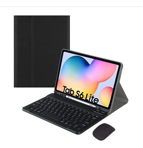 Funda Con Teclado Ratón Para Samsung Galaxy Tab S6 Lite P615