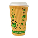 Vasos Térmicos, Taza De Café Ecológica Biodegradable