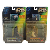 Figuras Darth Vader & Ben Kenobi The Power Of The Force 1996