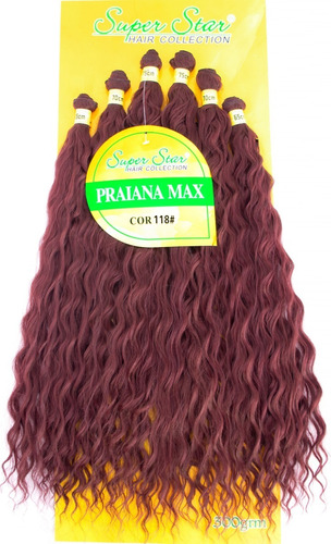 Cabelo 100% Orgânico Praiana Max - Super Star 300g 75cm 1pct