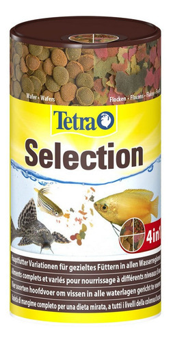Alimento Peces Premium 4 Tipos Tetra Selection 250 Ml