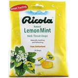 Pastillas Para La Tos - Lemon Mint - 24 - Pastilla (valor Gr