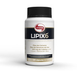 Lipix6 120 Caps Vitafor (óleo De Cártamo+oleo Uva+cafeína)