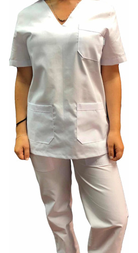 Conjunto Ambo Arciel Medico Blanco T Xl-xxl