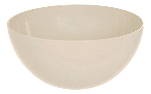 Set Bowl Plastico 23 Cm X 2 Unidades Areia Carol