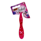 Maquina De Afeitar Afeitadora Descartable Bic Soleil Pack X12 Depilación Mujer Femanina