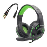 Set Gamer Auriculares Over-ear Envolvente+ Adaptador Audio