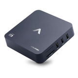 Tv Box Aquário Stv-2000 Estándar 4k 8gb Negro Con 1gb De Memoria Ram