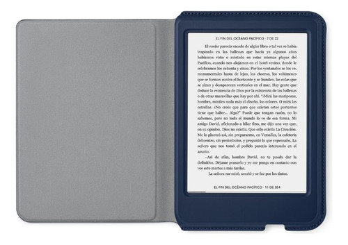 Pack Kobo Clara 2e Ereader Hd - Azul + Funda Basic Sleepcove