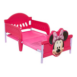 Disney Minnie Mouse Rosa Base D Cama Infantil Niña Post Cuna