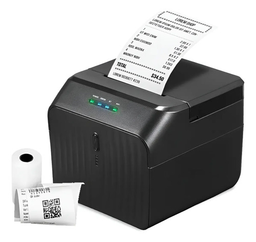 Mini Impresora Térmica Loyverse Bluetooth Usb Pos De 58 Mm | Meses sin interés