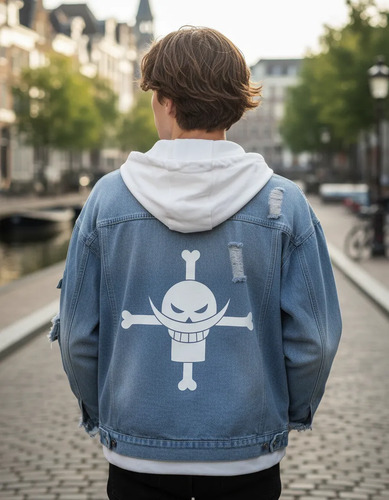 Chamarra Anime One Piece Edward Newgate Casual Popular