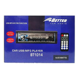 Radio Better Bt1014 Usb - Bluetooth - Comando De Voz - Aux