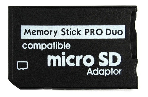 Memory Stick Pro Duo Adaptador Micro Sd Sdhc Camaras Psp