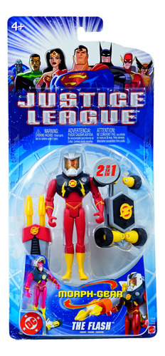 Dc Justice League Morph Gear The Flash 2004 Edition