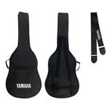 Capa Bag Almofadada Luxo P/ Violão Yamaha + Alça