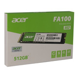 Unidad De Estado Sólido Acer Fa100 1tb M.2 Pci Express 3 