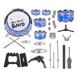 Set De Batería Plegable Jazz Set Junior Kit Cymbal Drum Con