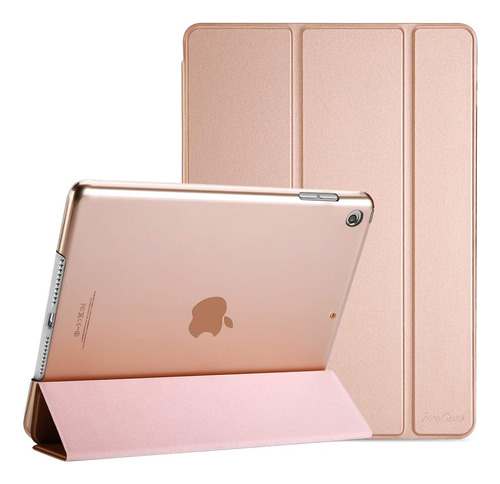 Procase Funda P/ iPad De 10.2 9.ª Gen iPad 8.ª Gen Rosa Oro