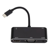 Adaptador Hdmi Hdmi/vga/audio/usb Tipo C