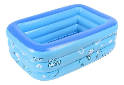 Piscina Inflable Infantil Para Niños 180 Cm /  Azul