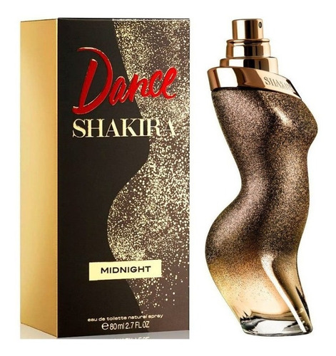 Perfume Shakira Dance Midnight  X 80ml Original Import.