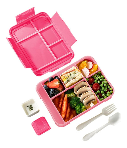 Bento Box For Children | 6 Compartment Partitioned
