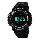 Reloj De Pulsera Led Analógico Digital Deportivo Militar De