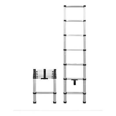 Escalera Telescópica De 7 Peldaños Adir 10535 Aluminio | Envío gratis