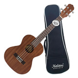 Kit Ukulele Acustico Tenor Kalani Kal200 Tt Tabaco + Bag