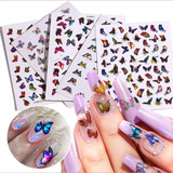 Adesivos Nail Sticker 3d Unhas Decoradas Alongamento Unhas