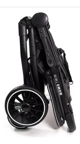 Coche Mellizos Belluno Baby Momo Twin Color Del Chasis Negro