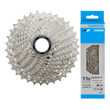 Pacha + Cadenilla Shimano 105 Hg700 Bicicleta Ruta 11v