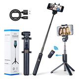 Novasat Selfie Stick/palo Para Selfies Bluetooth Monopod Con