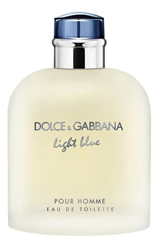 Dolce E Gabanna Light Blue Pour Homme Edt 200ml - Original 