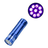 Mini Linterna De Aluminio De Alta Calidad Ultra Violet De 9