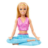 Barbie Made To Move - Yoga Muñeca Rubia - Nueva Edicion - 